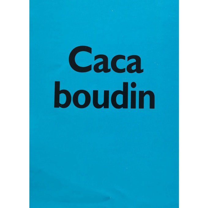 Caca Boudin 