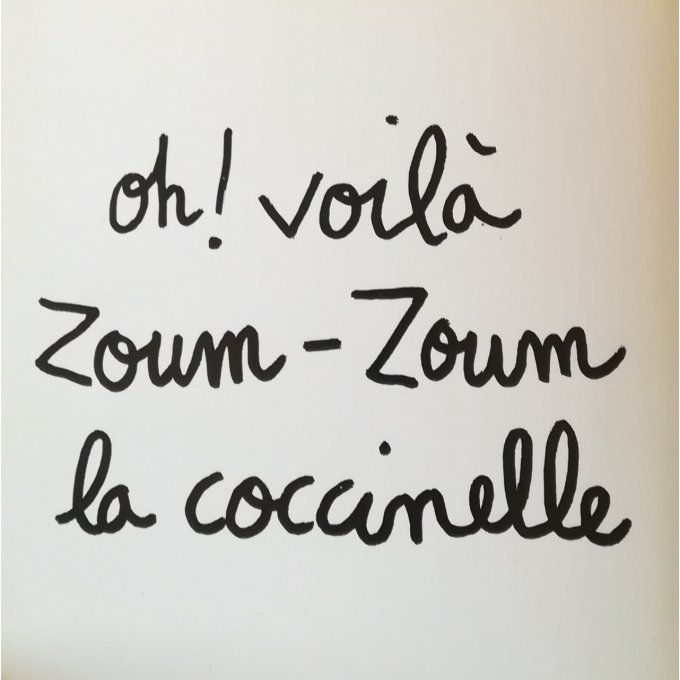 Zoum zoum la coccinelle