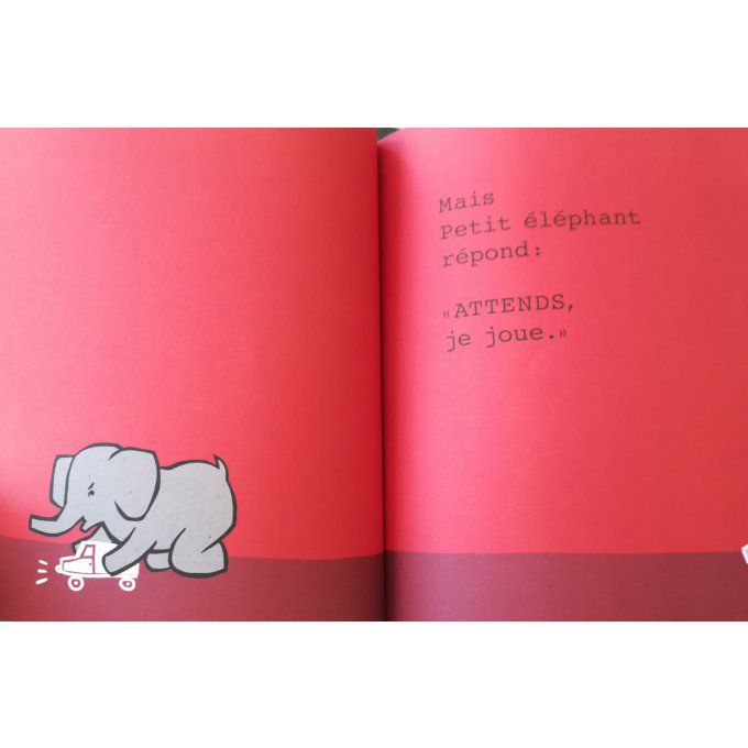 Attends, petit éléphant !