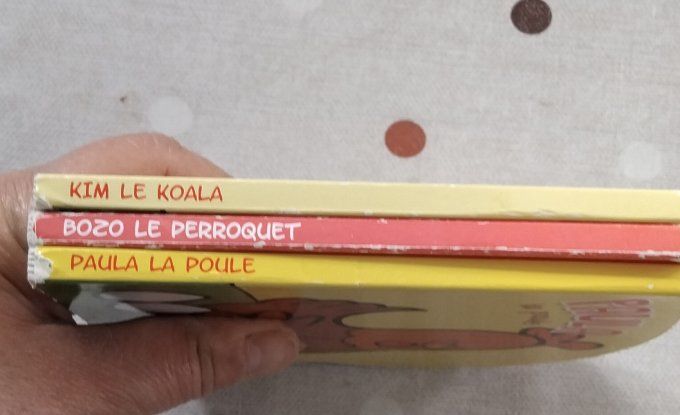 Lot de 3 livres