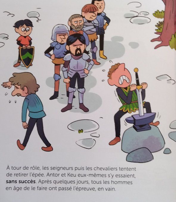 Mes p'tits récits, Arthur et Merlin l'enchanteur