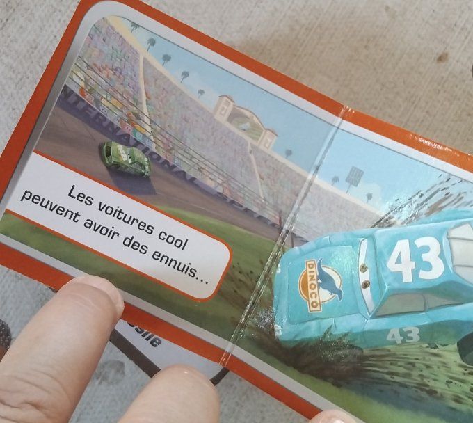 Lot 4 mini livres cars
