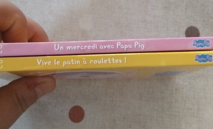 Lot de 2 petit livres Peppa Pig