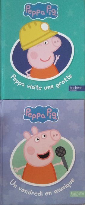 Lot de 2 livres Peppa