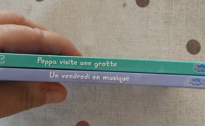 Lot de 2 livres Peppa