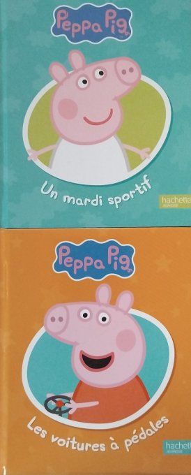 Lot de 2 petits livres Peppa Pig