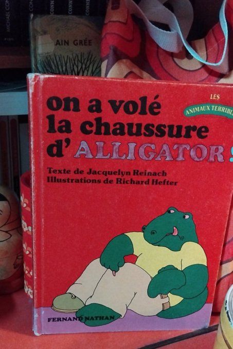 On a volé la chaussure d'Alligator