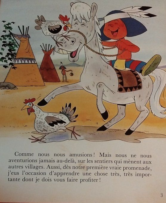 Le premier poney de Plume d'élan