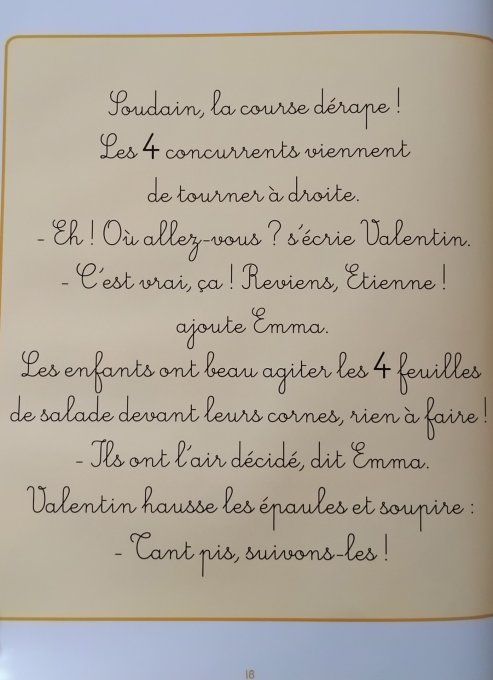 Découvre le 4 avec Etienne l'escargot