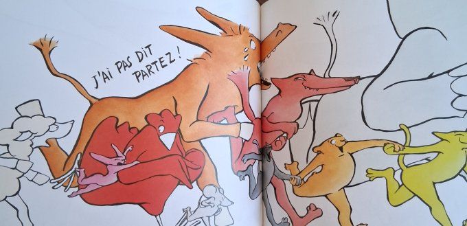 J'ai pas dit partez !