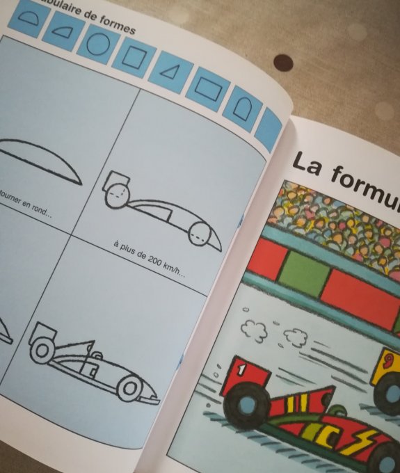 J'apprends à dessiner les autos et les motos