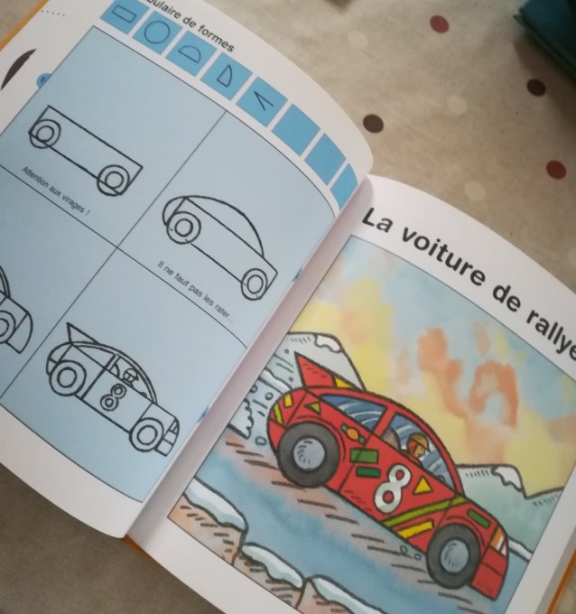 J'apprends à dessiner les autos et les motos