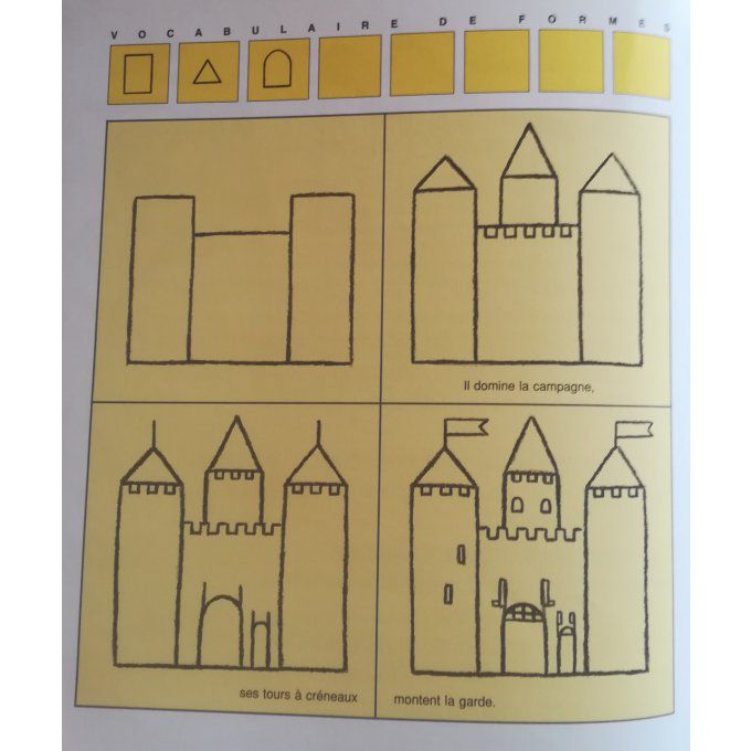 J'apprends à dessiner chevaliers et châteaux forts