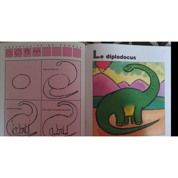 J'apprends à dessiner les dinosaures 