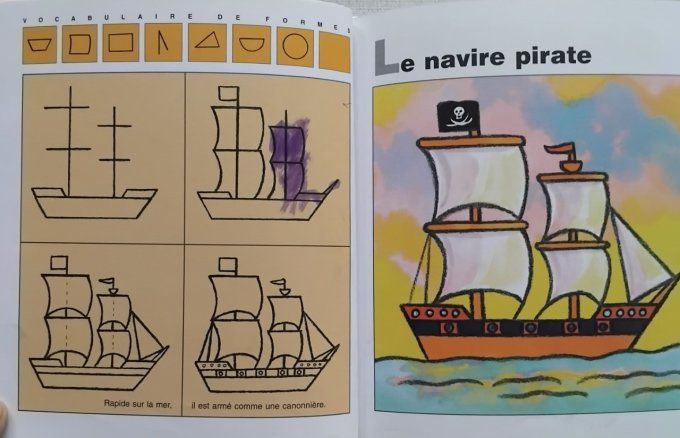 J'apprends à dessiner les pirates