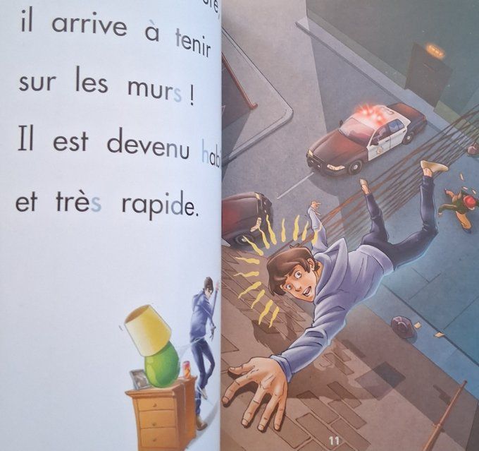 J'apprends à lire spiderman GS/CP