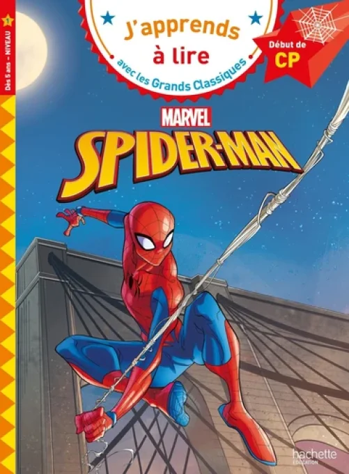 J'apprends à lire spiderman GS/CP