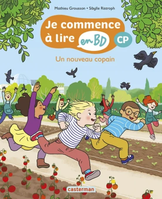 Je commence à lire en BD un nouveau copain CP