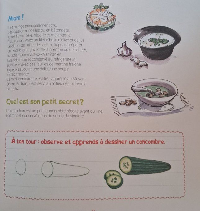 Je découvre les légumes et j'apprends à les reconnaître
