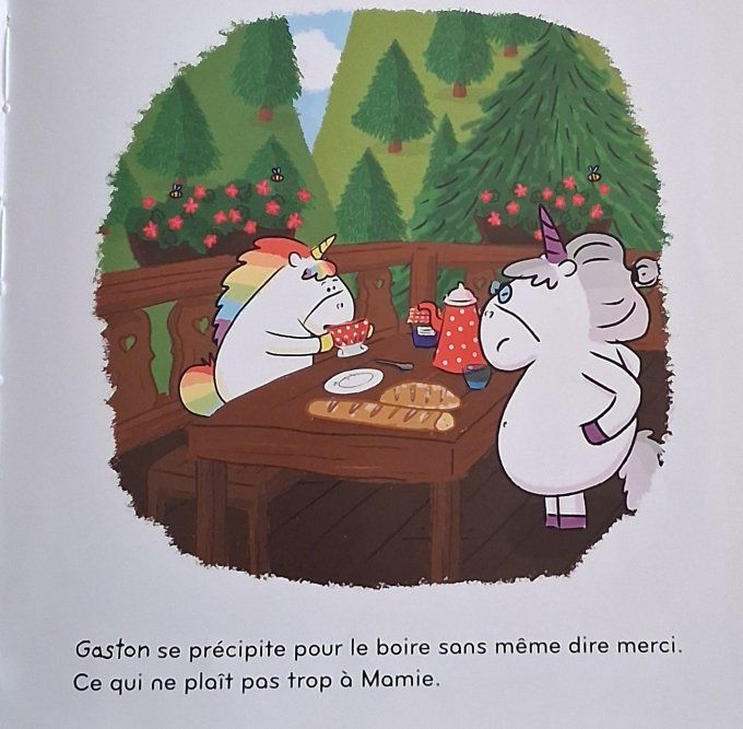 Gaston la licorne, je dis merci