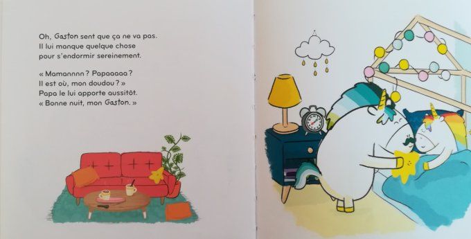 Je n'arrive pas à dormir, les émotions de Gaston