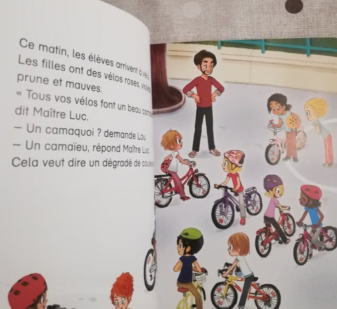 Je suis en CE1, tous à vélo !