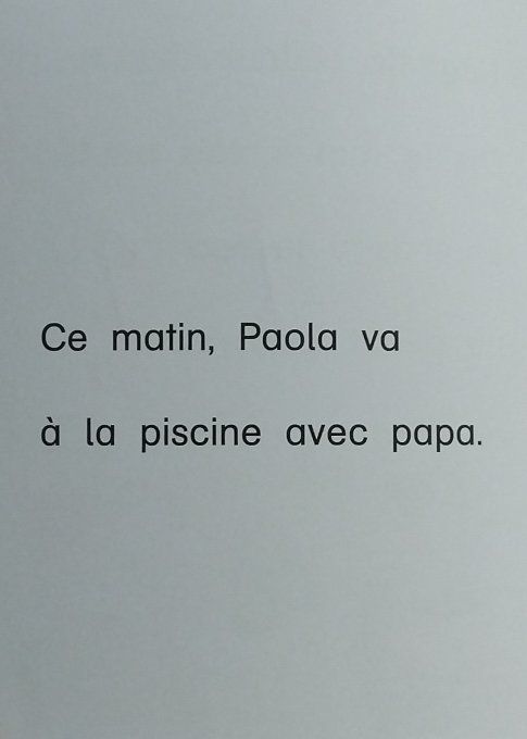 Je rentre en CP Paola va à la, piscine tome 21