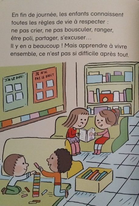 Je suis en maternelle les deux copines