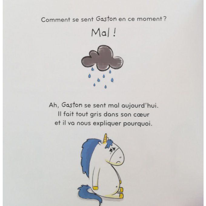 Les émotions de Gaston Je suis triste