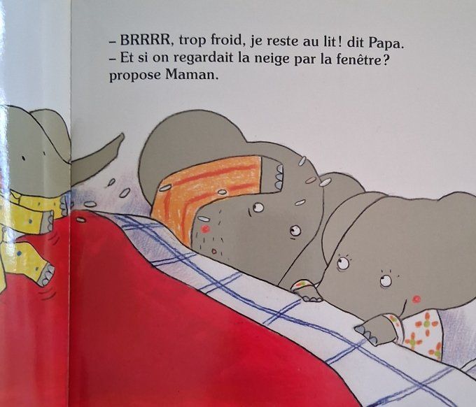 Jean-Louis Vite papa, il neige !