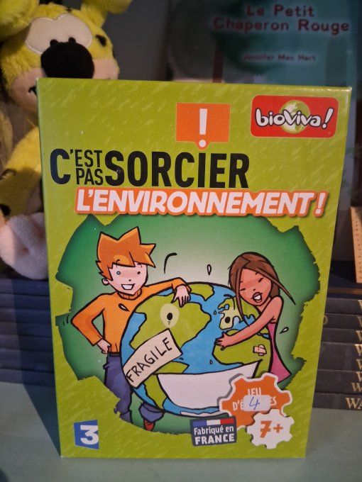 Jeu de cartes c'est pas sorcier l'environnement