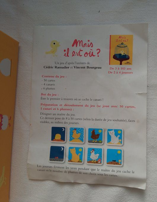 Jeu mais il est où ?