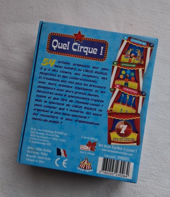 Jeu Quel cirque !