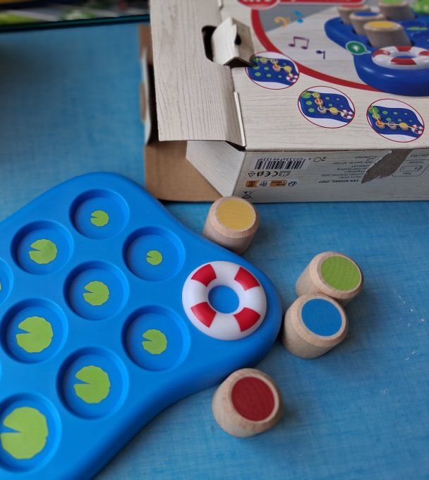 Jeu sonore grenouille