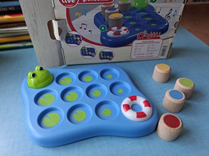 Jeu sonore grenouille