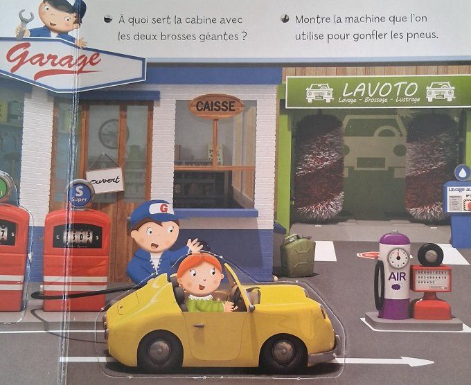 Joue et découvre le garage