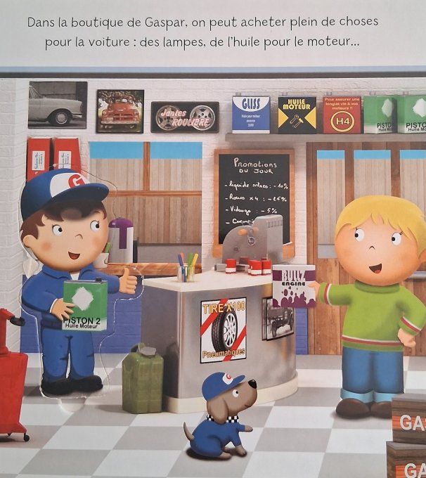 Joue et découvre le garage