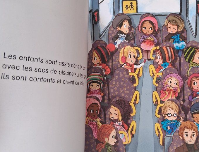 Je suis en CP jour de piscine