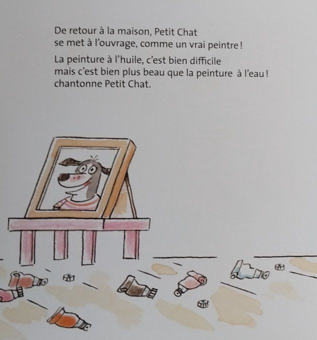 Joyeux anniversaire les aventures de grand chien et petit chat
