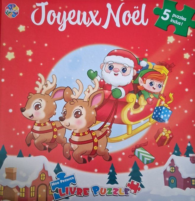 Joyeux Noël, livre puzzle