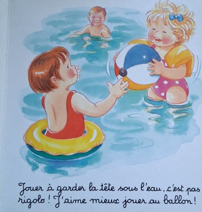 Juliette à la piscine