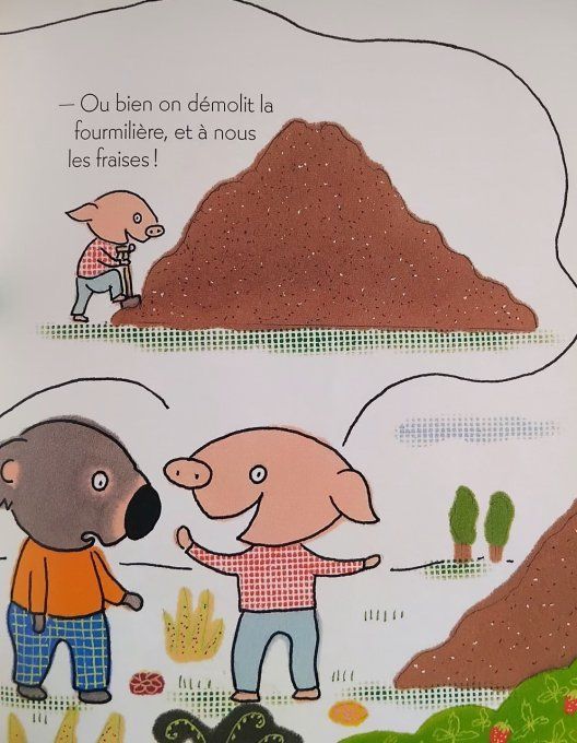 Kakao et les fourmis
