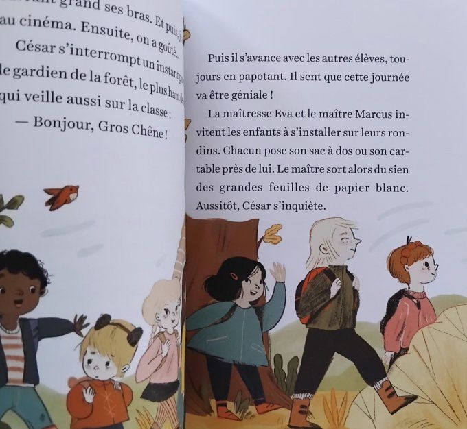 L'école des bois César et le crayon magique