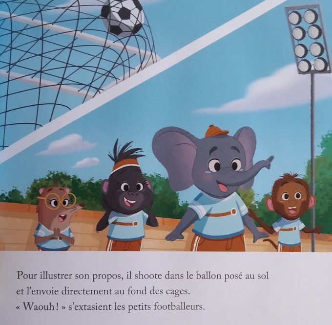 L'entraînement de football