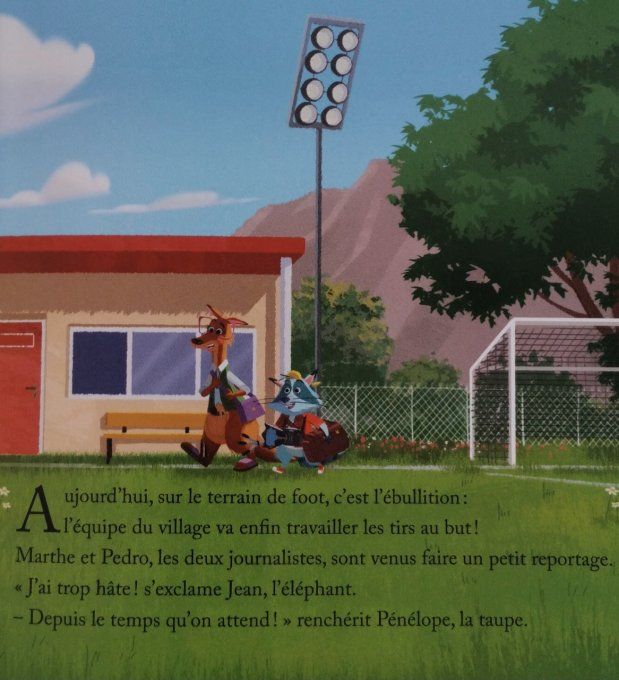 L'entraînement de football