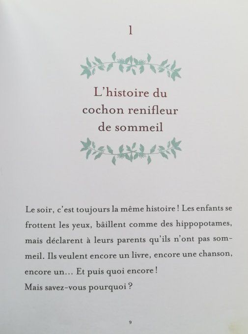 L'histoire du cochon renifleur de sommeil et autres fables