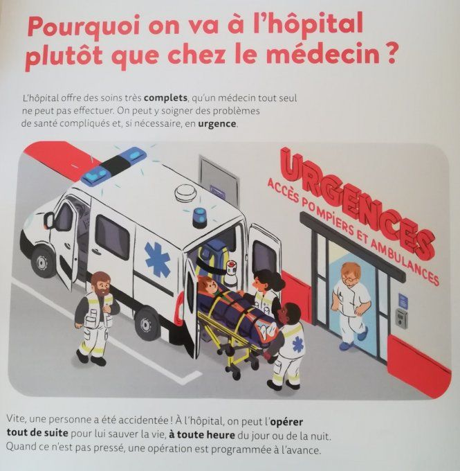 Mes p'tites questions, l'hôpital