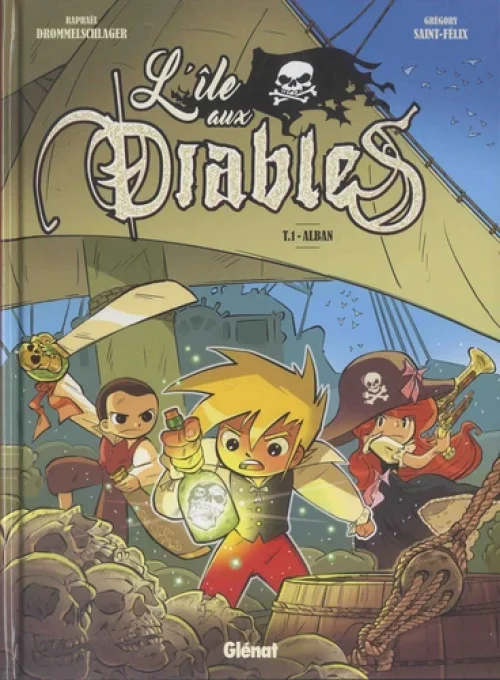 L'île aux diables tome 1 Alban