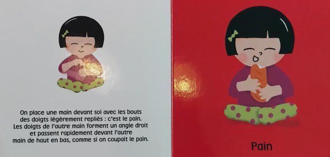 L'imagier des signes mes repas