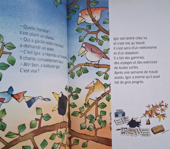 L'oiseau qui ne savait pas chanter